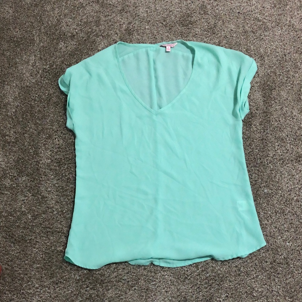 Candie's Light Green Women's Blouse